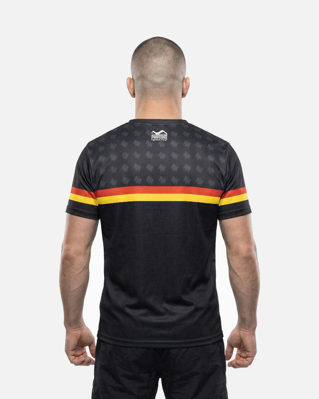 Phantom Athletics T-Shirt EVO+ Germany ECP – Sort/Rød/Guld