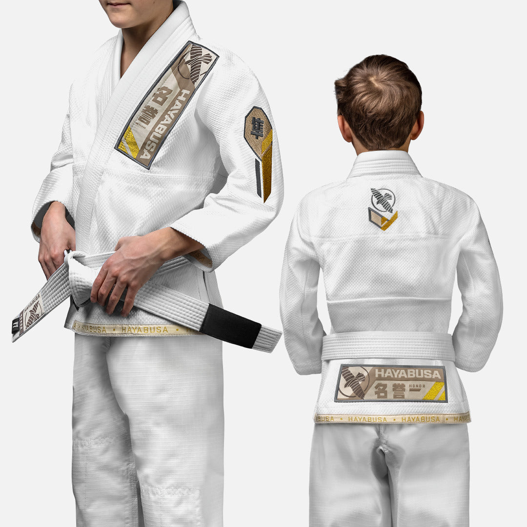 Hayabusa BJJ-gi Ascend Barn - Vit
