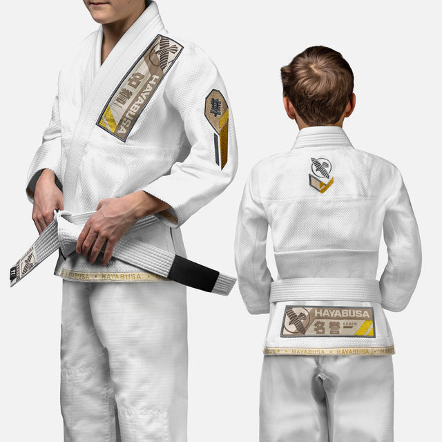 Hayabusa BJJ-gi Ascend Barn - Vit