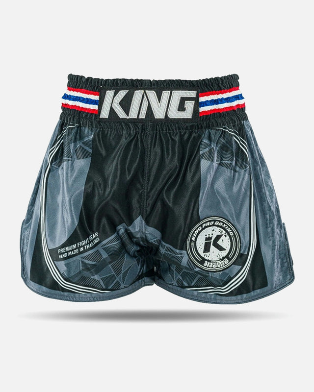 King Pro Boxing Muay Thai shorts Flag – Sort
