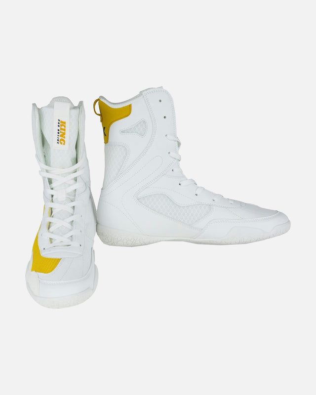 Botas de boxe King Pro Boxing Apex Pro – Branco