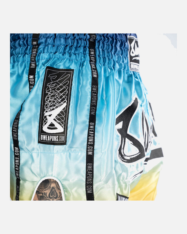 8 WEAPONS Muay Thai shorts Vivo - Sunrise
