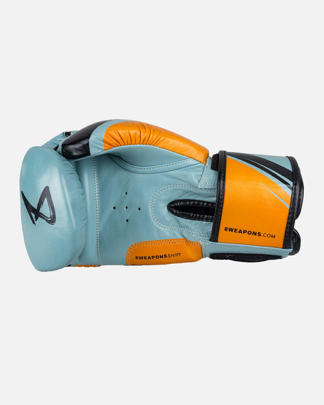 Gants de boxe 8 WEAPONS Shift – Gris glace/Orange
