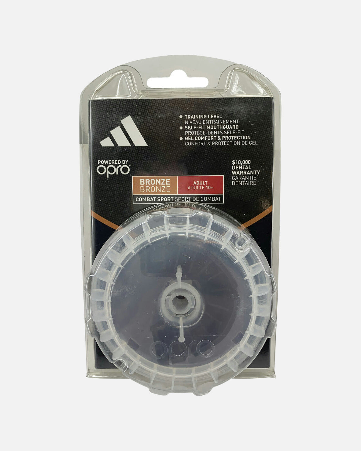 Adidas Bitje OPRO Gen4 Bronze - Zwart