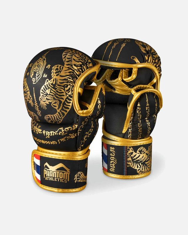 Gants de sparring MMA Phantom Athletics Muay Thai – Blanc Givré