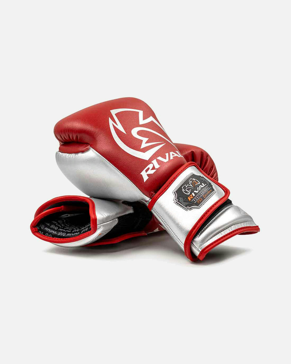 Rękawice workowe Rival RB100 Professional – Czerwone/Srebrne
