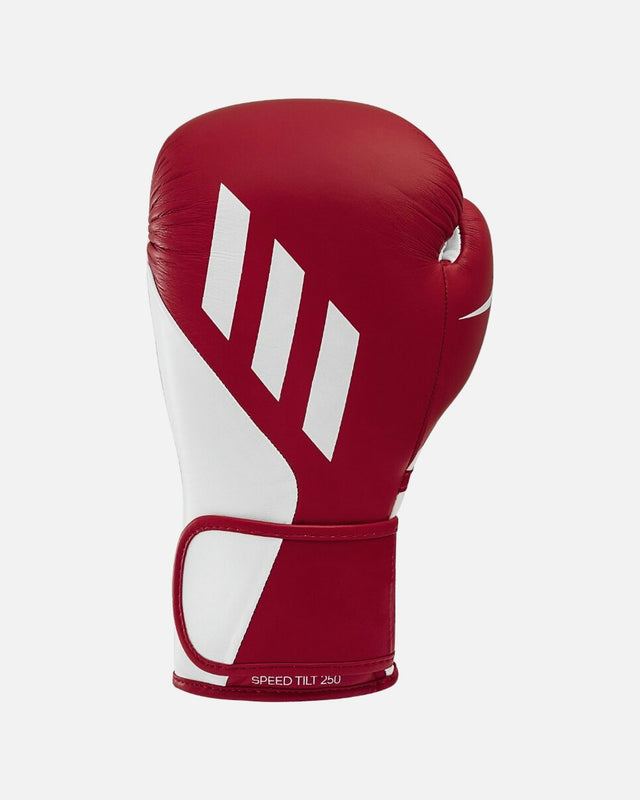Gants de boxe Adidas Speed Tilt 250 – Rouge/Blanc