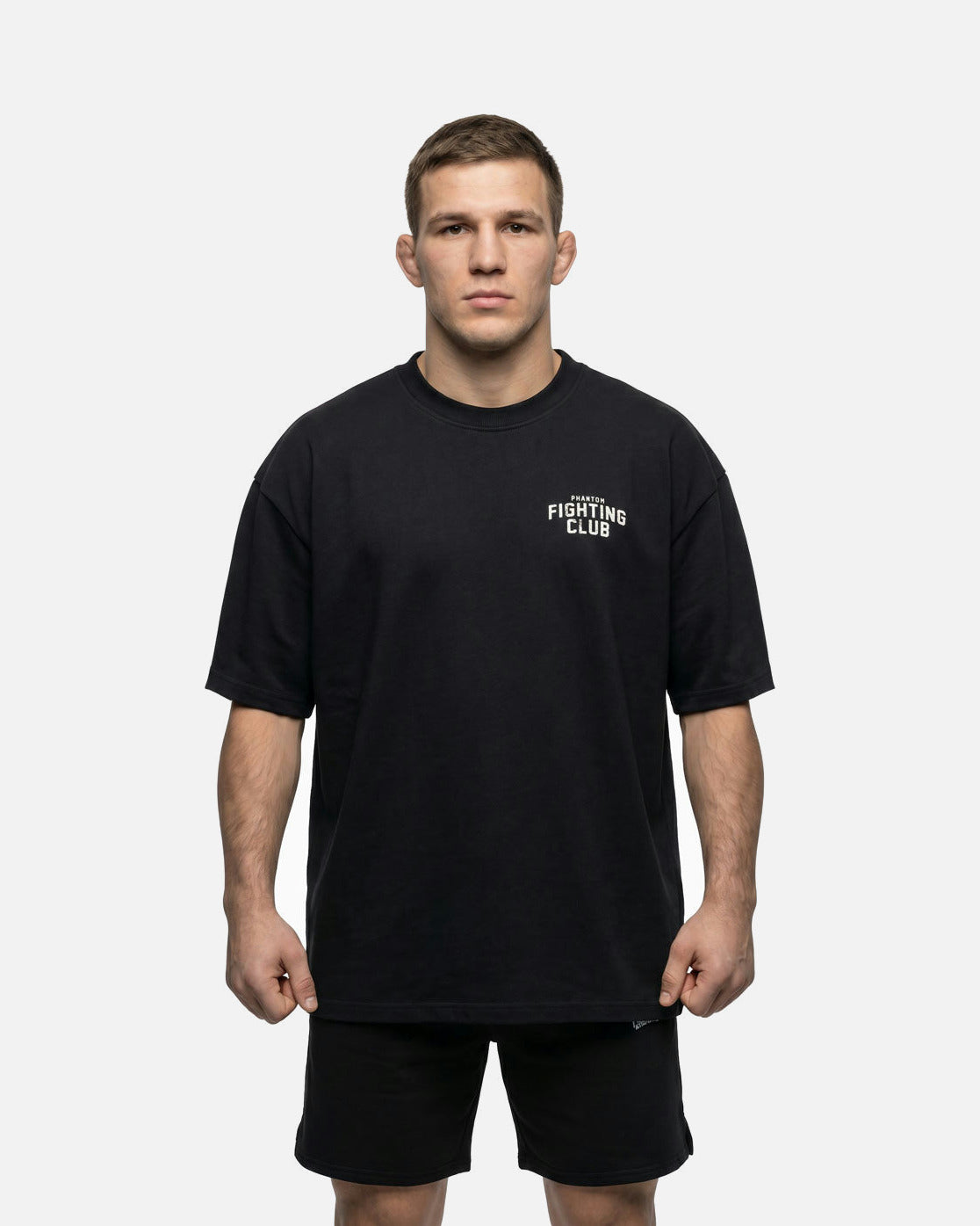 Triko Phantom Athletics FIGHTING CLUB – Černé
