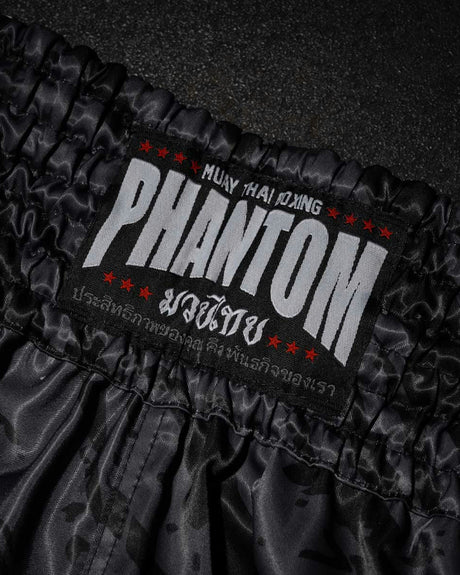 Pantaloncini Muay Thai Phantom Athletics Tiger Camo – Grigio