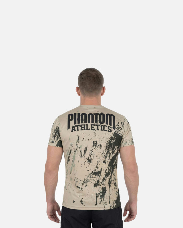 Phantom Athletics Trainingsshirt EVO Ghost - Moddergrön Camo