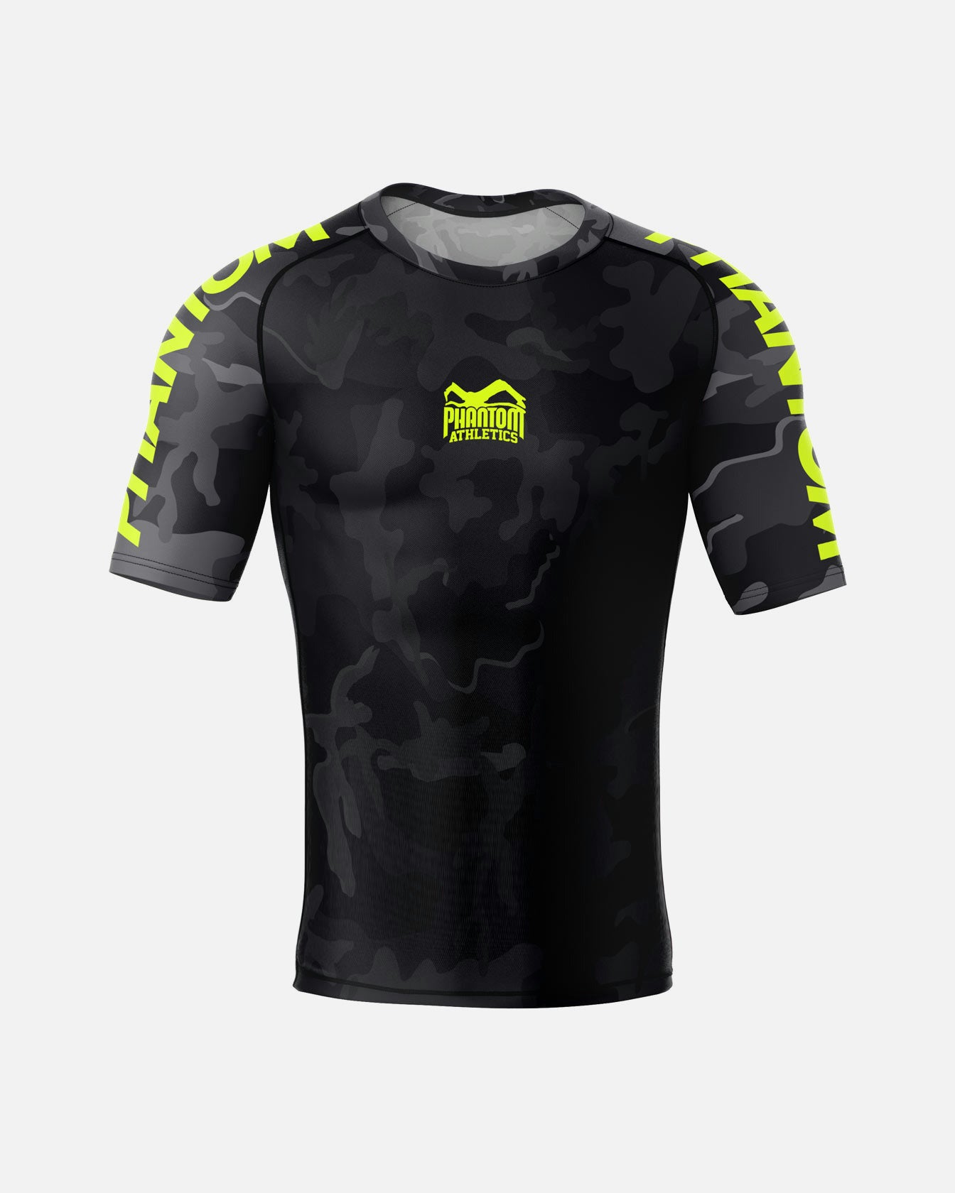 Phantom Athletics Rashguard EVO Neon – Černý/Neonový