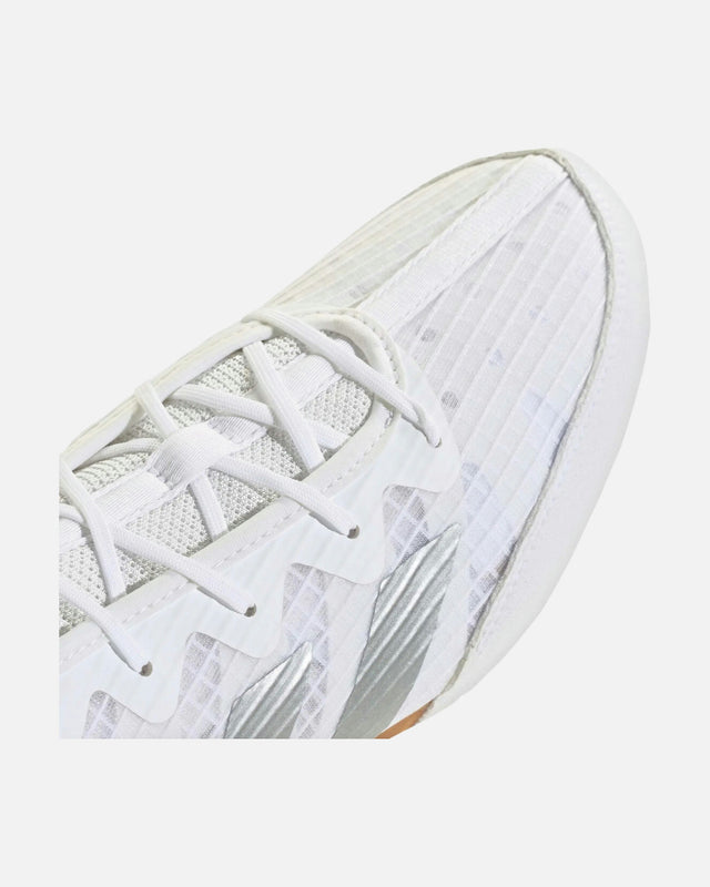 Chaussures de boxe Adidas Box Hog 4 – Blanc/Argent