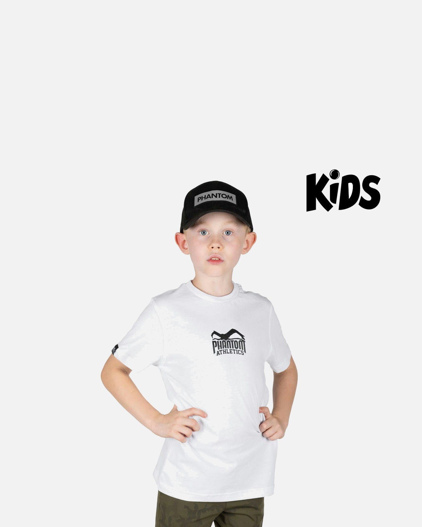 Dětské triko Phantom Athletics Team – Bílé