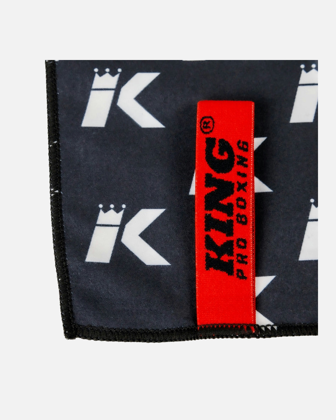 Ručník King Pro Boxing Ring Ready – Černý