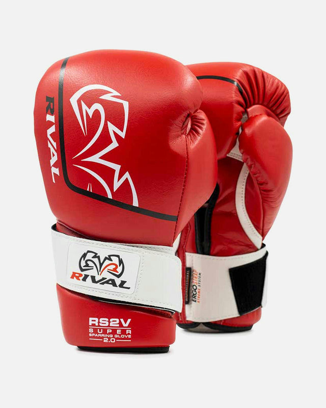 Guantes de boxeo Rival Super Sparring RS2V – Rojo