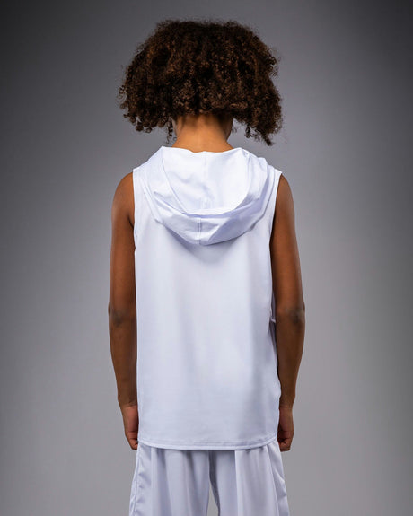 Camisola de alças Venum Elite Criança – Branco