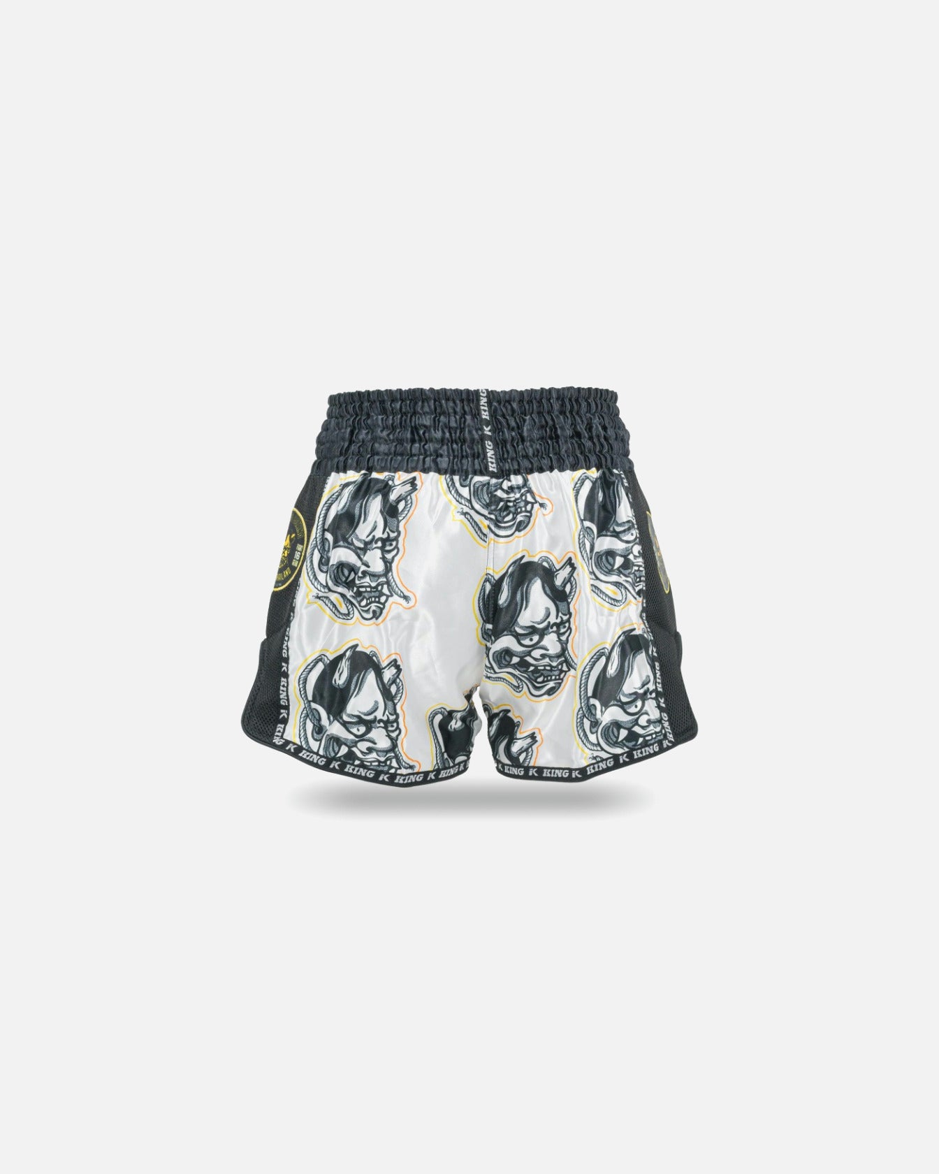 Calções de Muay Thai King Pro Boxing Demon – Branco