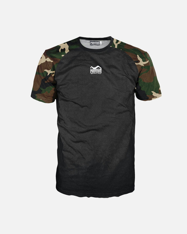 Tréninkové tričko Phantom Athletics EVO Camo – Woodland