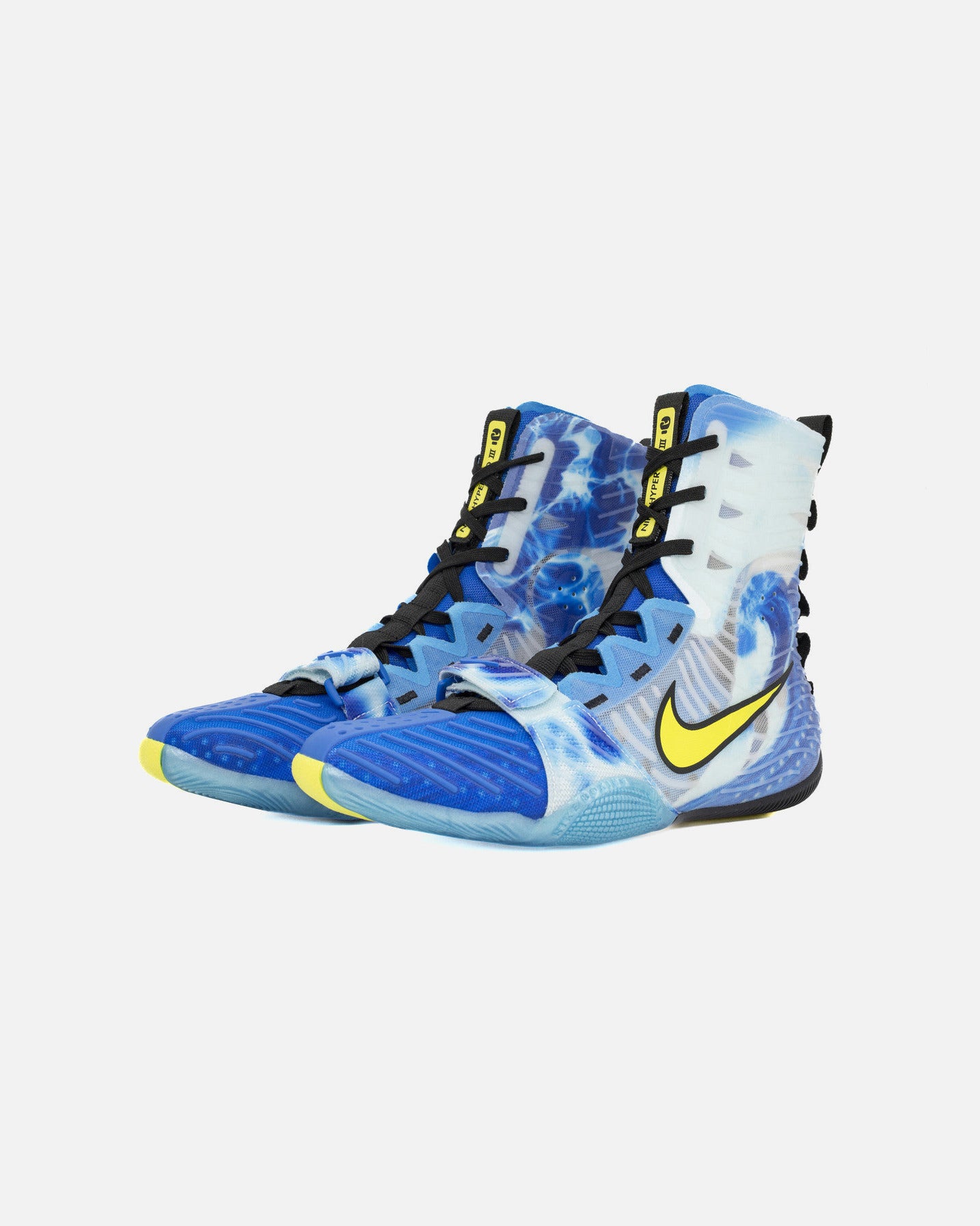 Boxerské boty Nike HyperKO 3 – Modré/Žluté