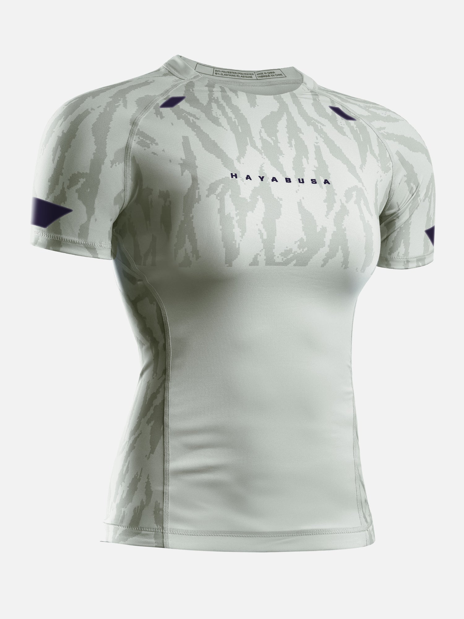 Hayabusa Rashguard Apex Vantage Kurzarm Damen – Beige