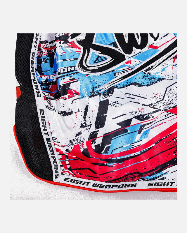 Pantaloncini Muay Thai 8 WEAPONS Cut Like A Blade 2.0 – Bianco