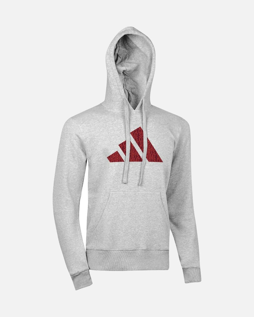 Adidas Hoodie Perfo Script Graphic – Gris