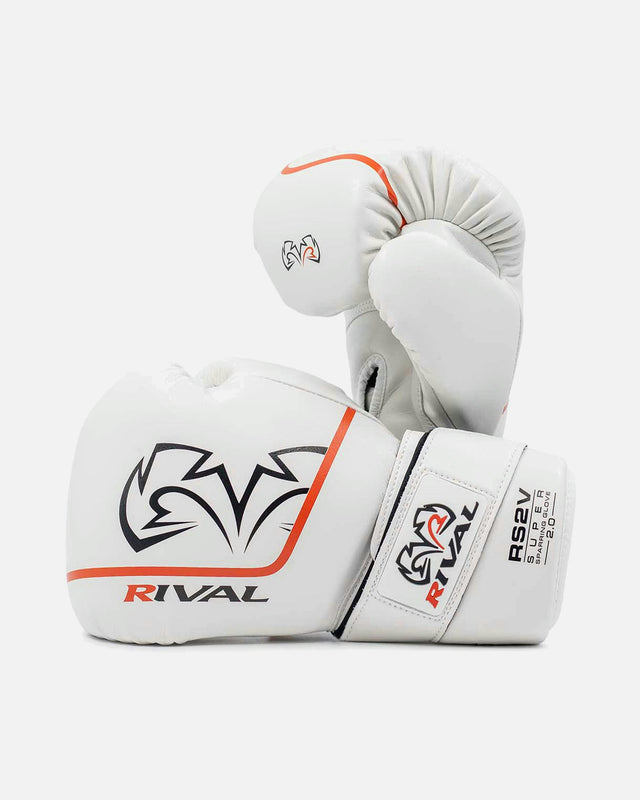 Guantes de boxeo Rival Super Sparring RS2V 2.0 – Blanco