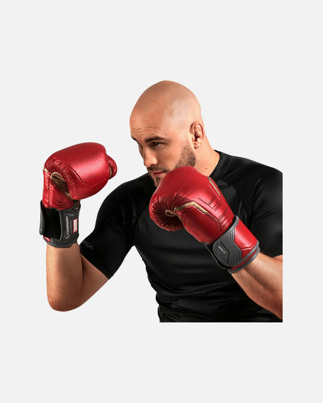 Hayabusa x Marvel Boxhandschuhe Iron Man – Rot/Gold