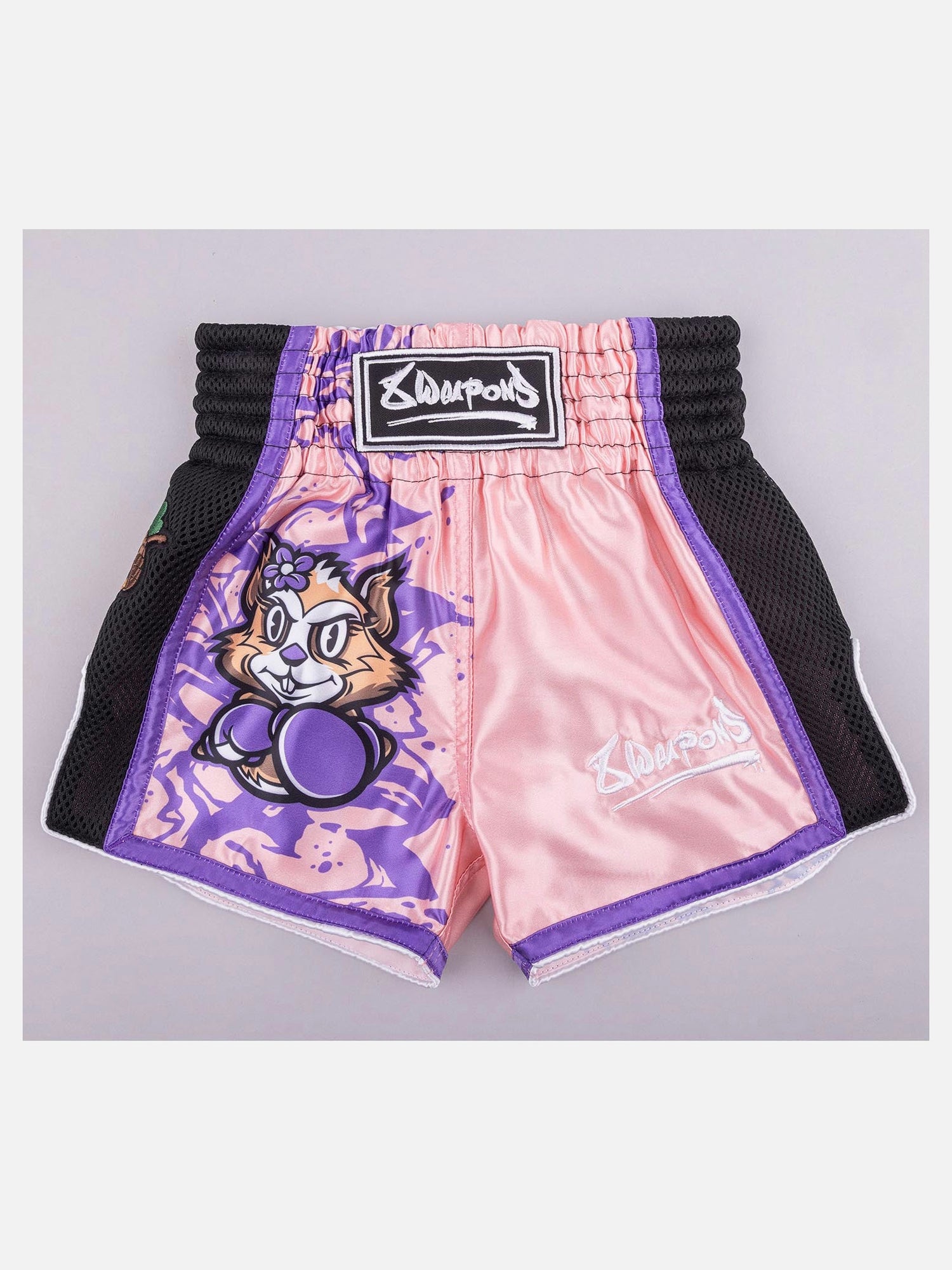 Pantaloni scurți Muay Thai 8 WEAPONS Jenny – Roz