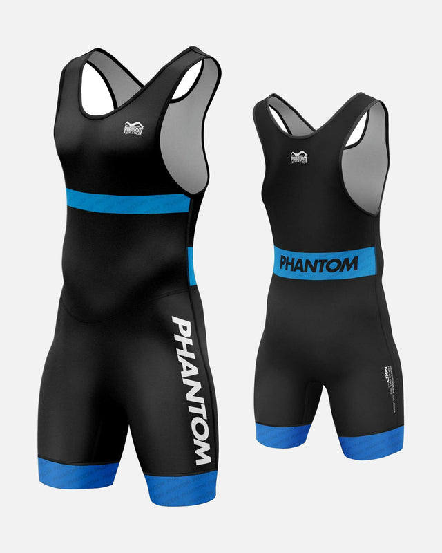 Phantom Athletics Worstelsinglet Raptor Kinder – Rot/Blau