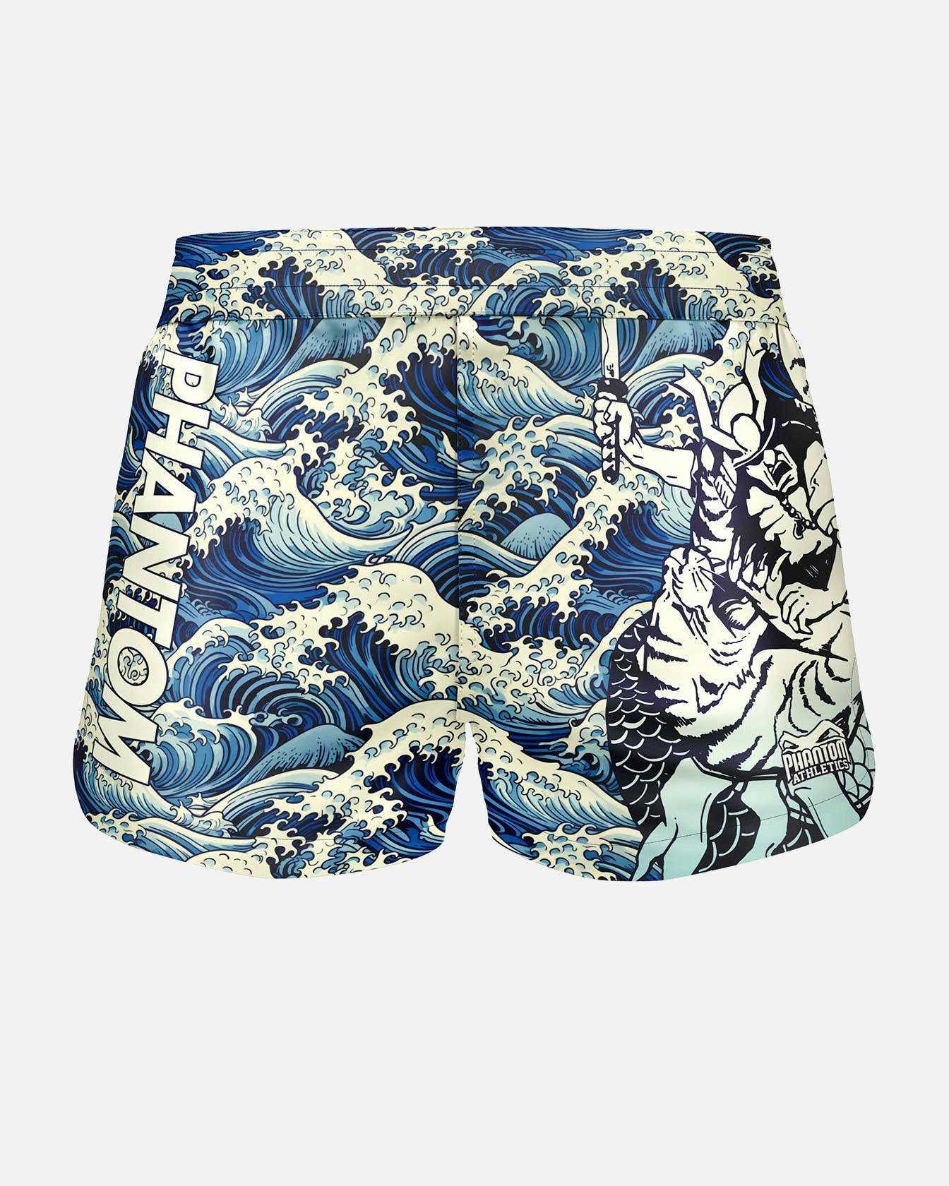 MMA trenky Phantom Athletics Fusion Tsunami – Modré