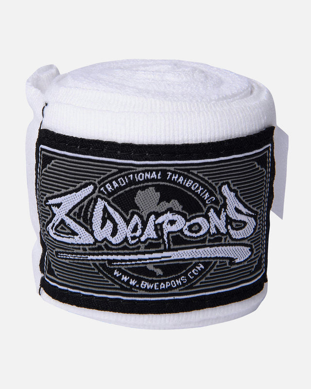 Ligaduras de boxe 8 WEAPONS – Branco