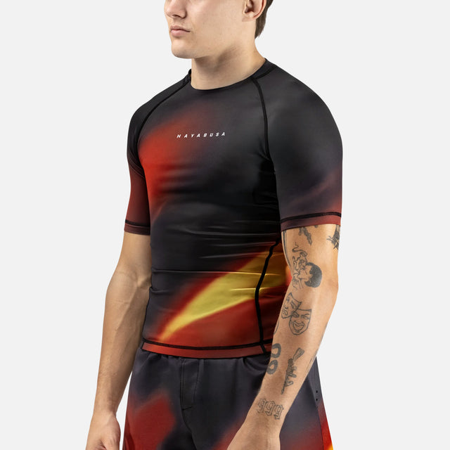 Rashguard Hayabusa Apex Nova Manga Curta – Laranja