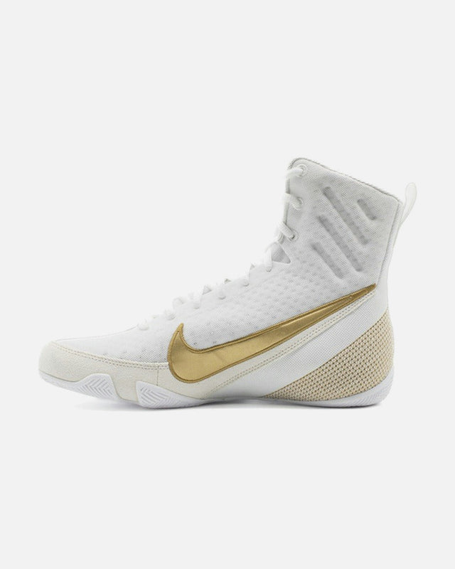 Botas de boxe Nike Machomai 3 – Branco/Ouro