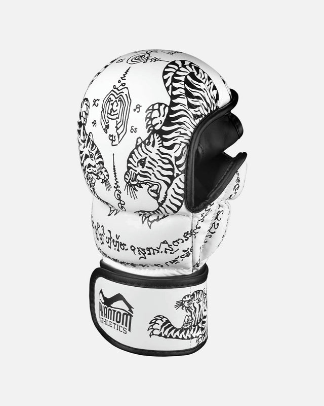 Luvas de sparring MMA Phantom Athletics Muay Thai – Branco