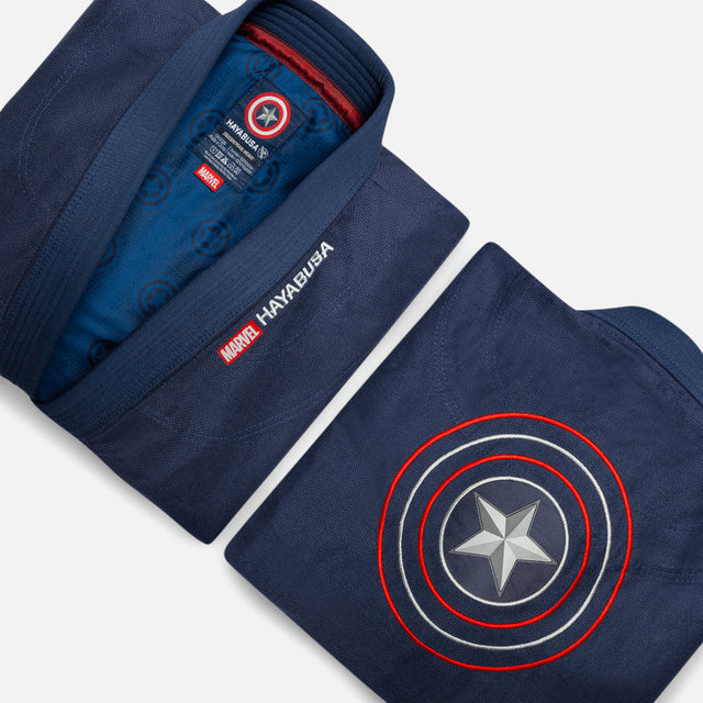 Kimono de BJJ Marvel Captain America – Azul