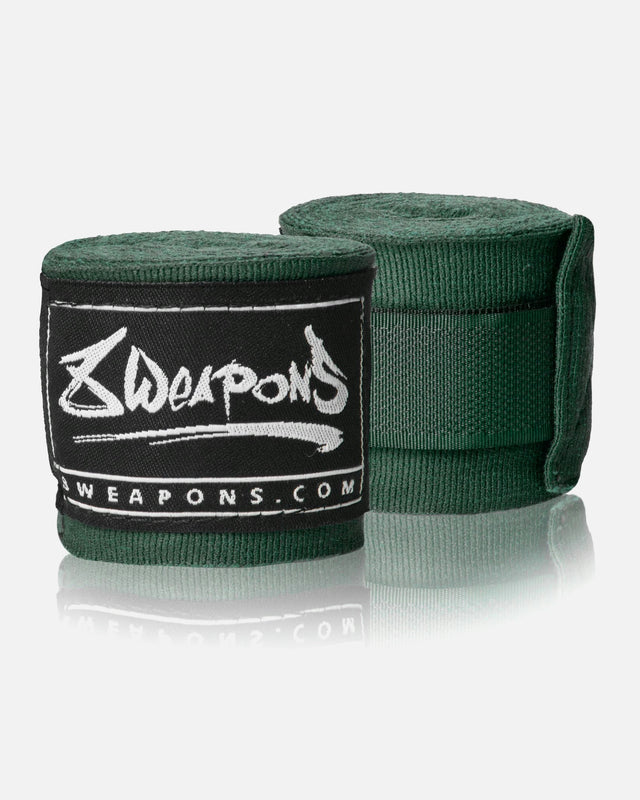 8 WEAPONS Boxningslindor - Mörkgrön