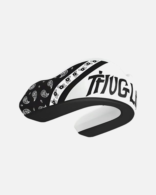 Protetor bucal Damage Control Extreme Impact Series Thug Life – Preto/Branco