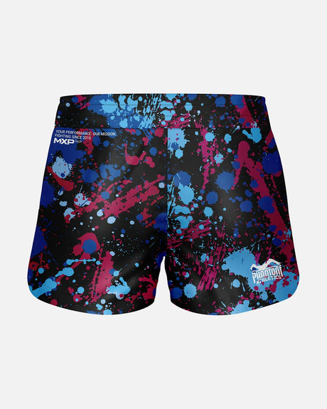 Calções de MMA Phantom Athletics Fusion Splatter – Azul