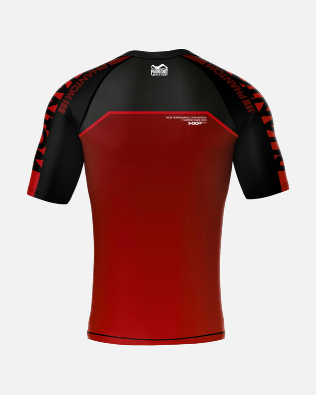 Phantom Athletics Rashguard EVO Apex Kurzarm – Rot