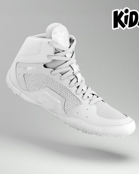 Phantom Athletics Tactic Kids Wrestling Shoes - White