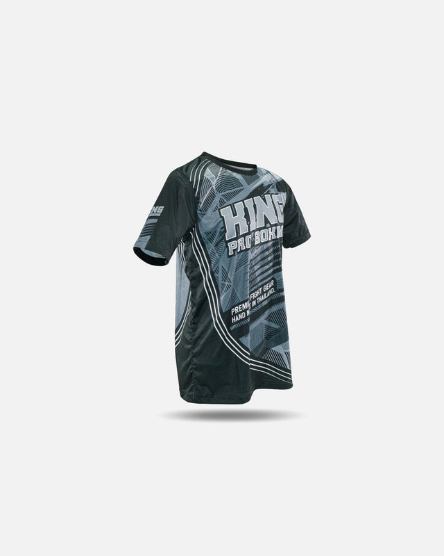 King Pro Boxing Triko Flag Tee – Černé