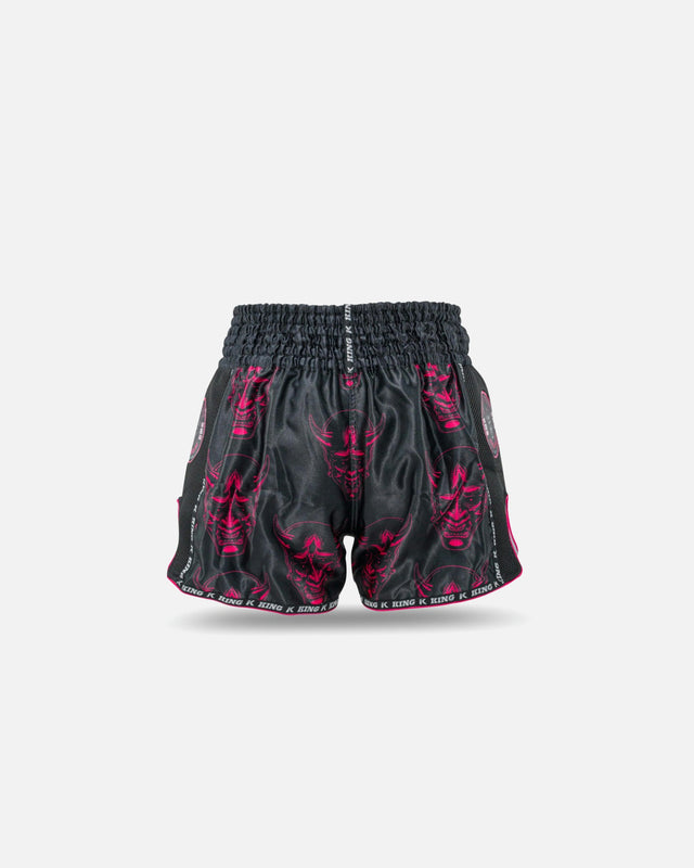 King Pro Boxing Muay-Thai-Shorts Devil – Schwarz