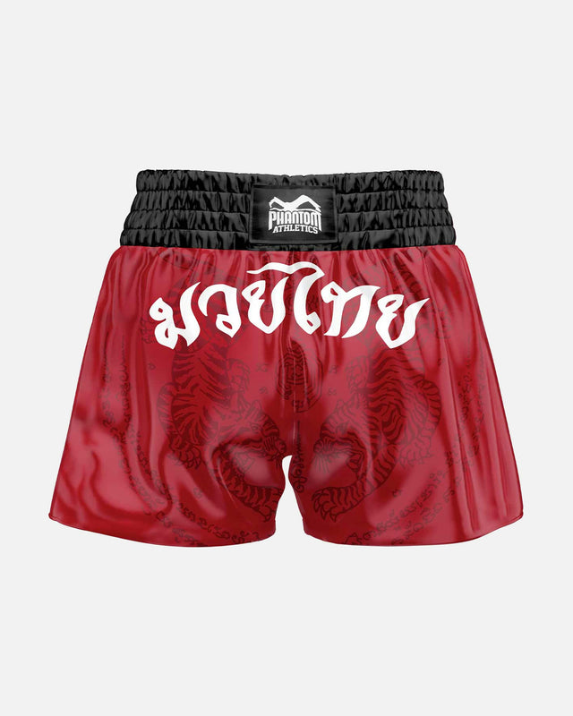Muay Thai trenky Phantom Athletics Sak Yant – Červené