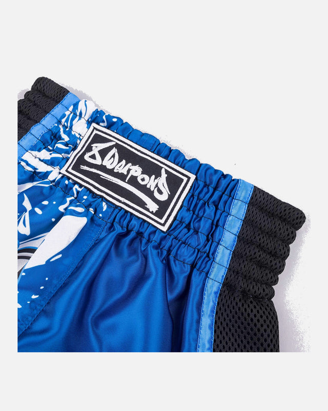 8 WEAPONS Muay Thai shorts Jipe – Blå