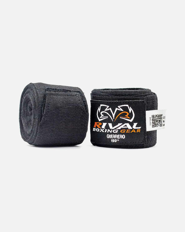 Vendas de boxeo Rival Guerrero 450 cm - Negro