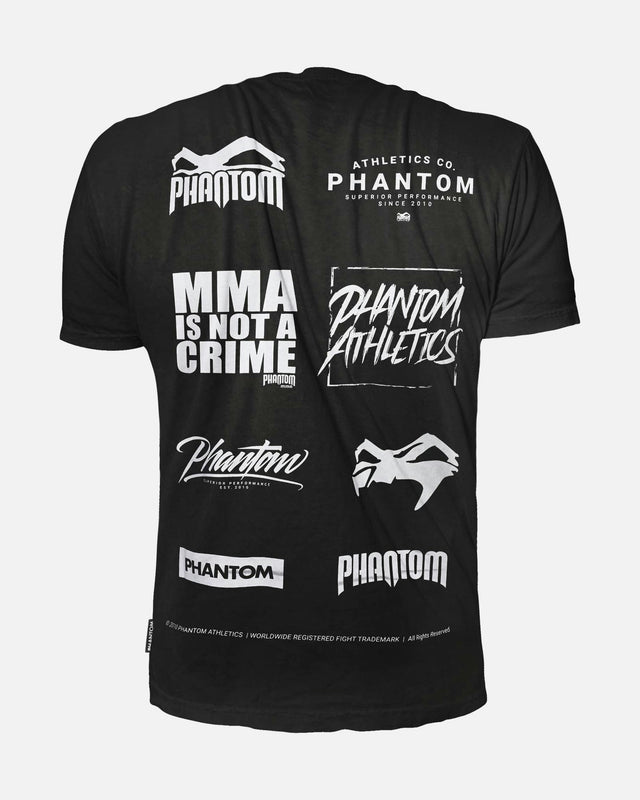 T-shirt Phantom Athletics Legend – Nero