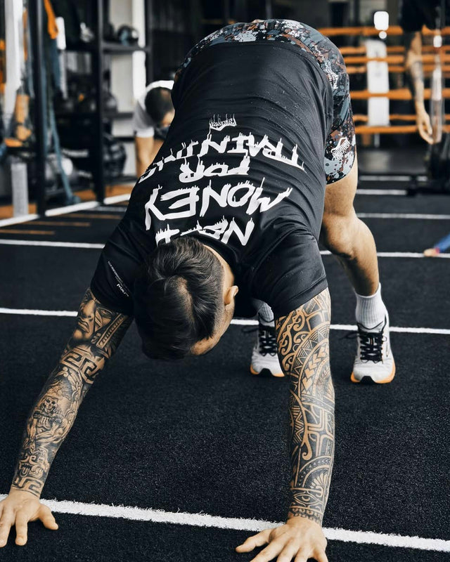 Phantom Athletics Tričko EVO Need Money For Training – Černé