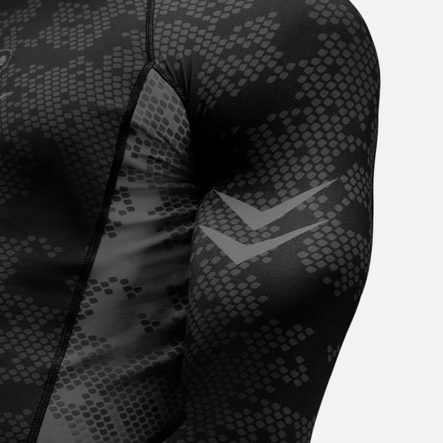 Rashguard Hayabusa Ranked Maniche Lunghe – Nero