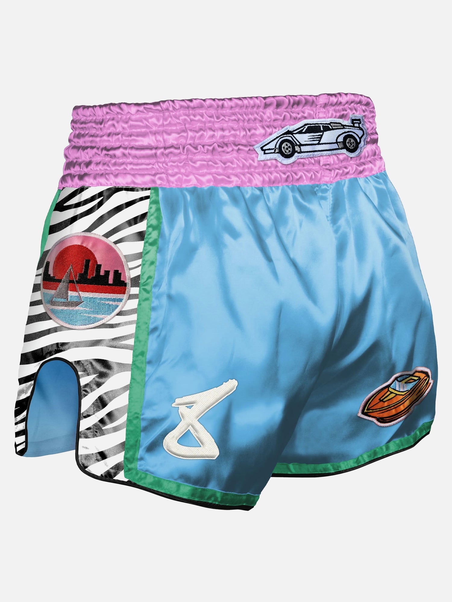 Pantaloni scurți Muay Thai 8 WEAPONS Miami Thai – Miami